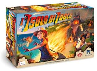 Giocattolo L'isola di Fuoco. Gioco da tavolo Asmodee