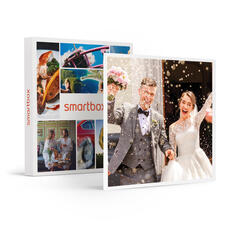 Idee regalo SMARTBOX - Ad un passo dal Sì: 1 notte in hotel 5* con accesso Spa per novelli sposi - Cofanetto regalo Smartbox