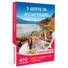 Idee regalo 3 giorni da assaporare. Cofanetto Smartbox Emozione 3