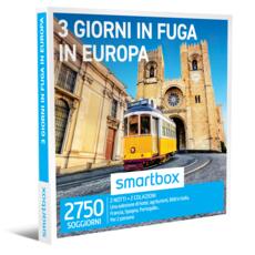 Idee regalo 3 Giorni in Fuga in Europa Smartbox