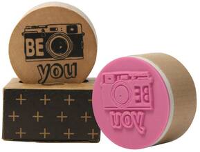Cartoleria Timbro in legno Pop' Stamp. Be Yout Maildor