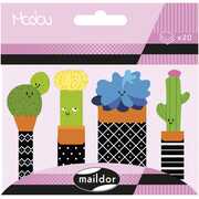 Cartoleria Segnapagina adesivi Modou. Cactus Maildor