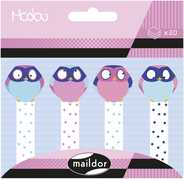 Cartoleria Segnapagina adesivi Modou. Gufi Maildor