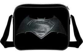 Cartoleria Borsa a Tracolla Batman v Superman. Steel Print Logo TimeCity