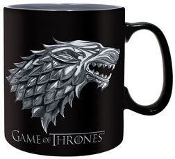 Idee regalo Tazza Trono di Spade. Stark (Black) AbyStyle