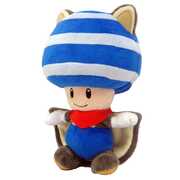 Giocattolo Peluche Toad Blu Scoiattolo Volante Nintendo