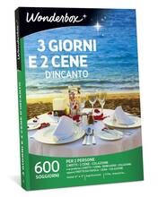 Idee regalo 3 Giorni E 2 Cene d'Incanto Wonderbox Italia
