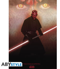 Idee regalo Poster Star Wars. Darth Maul Abysse