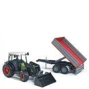 Giocattolo Trattore Claas Nectis con benna (02112) Bruder