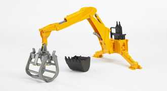 Giocattolo Braccio idraulico con stabilizzatore (02338) Bruder