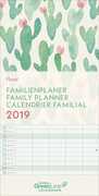 Cartoleria Calendario Family Planner 2019 TeNeues GreenLine mini 23,5 x 45,5. Enjoy the Little Things TeNeues