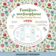 Cartoleria Calendario Family Planner settimanale TeNeues 30,5 x 30,5. Flowers. Fiori TeNeues