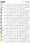 Cartoleria Calendario 2019 TeNeues Jumping Point 57,5 x 81. White TeNeues