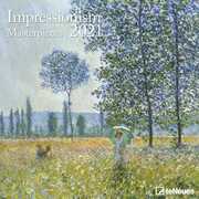 Cartoleria Calendario da parete TeNeues 2021 Impressionisti - 30x30 cm TeNeues