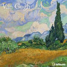 Cartoleria Calendario da parete TeNeues 2021 Van Gogh - 30x30 cm TeNeues