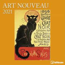 Cartoleria Calendario da parete TeNeues 2021 Art Nouveau - 30x30 cm TeNeues