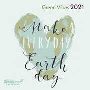 Cartoleria Calendario da parete TeNeues 2021 GreenLine, Green Vibes - 30x30 cm TeNeues