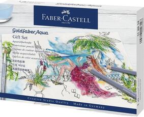 Cartoleria Matite colorate acquerellabili Faber-Castell Aqua. Gift Set Faber-Castell