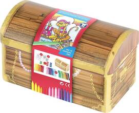 Cartoleria Pennarelli Faber-Castell Connecton Pens. Scrigno del tesoro 33 pennarelli Faber-Castell
