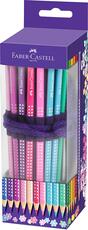 Cartoleria Matite colorate Faber-Castell Sparkle. Rotolo da 20 matite Faber-Castell