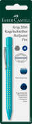 Cartoleria Blister con 1 penna a sfera Grip 2010 assortite turchese/blu/fucsia Faber-Castell