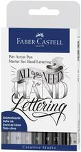 Cartoleria Pitt Artist Pen Handlettering Starter Set Faber-Castell Faber-Castell