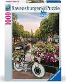 Giocattolo Ravensburger - Puzzle Biciclette ad Amsterdam, 1000 Pezzi, Puzzle Adulti Ravensburger