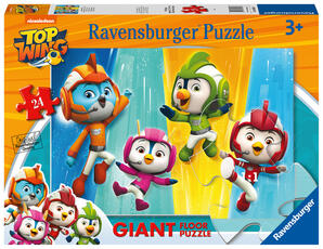 Giocattolo Puzzle 24 giant Pavimento. Top Wings Ravensburger