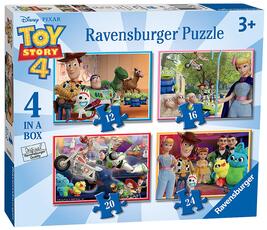 Giocattolo Toy story 4 Ravensburger Puzzle 4 in a box Ravensburger