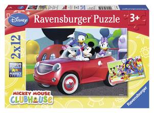 Giocattolo Topolino, Minnie & Co. Puzzle 2x12 pezzi Ravensburger (07565) Ravensburger
