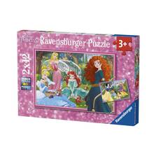 Giocattolo Disney Princess Puzzle 2x12 pezzi Ravensburger (07620) Ravensburger