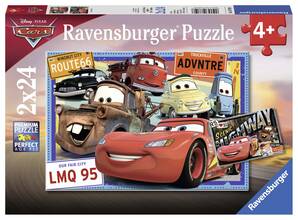 Giocattolo Cars Puzzle 2x24 pezzi Ravensburger (07819) Ravensburger