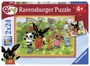 Giocattolo Bing Ravensburger Puzzle 2x24 pz Ravensburger