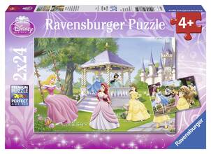 Giocattolo Principesse Disney Incantevoli Principesse. Puzzle 2x24 Pezzi Ravensburger