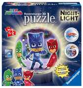 Giocattolo PJ Masks A Puzzle 3D Lampada notturna Ravensburger (11771) Ravensburger