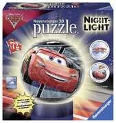 Giocattolo Cars 3. Lampada notturna Puzzleball da 72 Pezzi Ravensburger