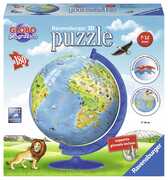 Giocattolo Mappamondo. Puzzle 180 Pezzi 3D Ravensburger