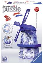 Giocattolo Mulino Olandese Puzzle 3D Building Ravensburger (12519) Ravensburger