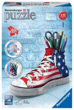 Giocattolo Sneaker Flag Puzzle 3D Portapenne Ravensburger (12549) Ravensburger