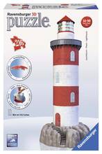Giocattolo Nuovo Faro con Roccia. Puzzle 3D 216 Pezzi Ravensburger