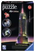 Giocattolo Empire State Building Puzzle 3D Building Night Edition Ravensburger (12566) Ravensburger