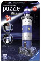Giocattolo Faro con luce Puzzle 3D Building Night Edition Ravensburger (12577) Ravensburger
