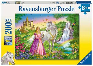 Giocattolo Puzzle Xxl 200 Pz. Principessa con Cavallo. Ravensburger (12613) Ravensburger