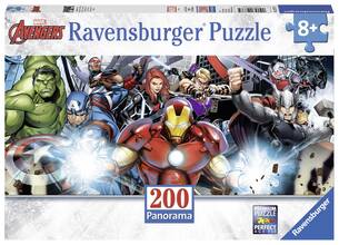 Giocattolo Avengers Panorama Puzzle 200 pezzi Ravensburger (12737) Ravensburger