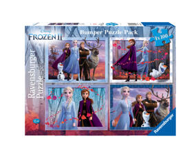 Giocattolo Puzzle 4x100 Bumper Pack. Frozen 2 Ravensburger
