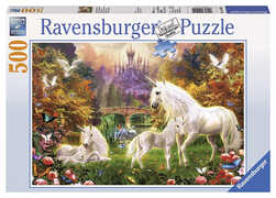 Giocattolo Ravensburger 14195. Puzzle 500 Pz. Unicorni A Ravensburger