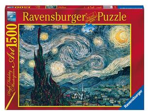 Giocattolo Ravensburger - Puzzle Van Gogh: Notte stellata, Art Collection, 1500 Pezzi, Puzzle Adulti Ravensburger