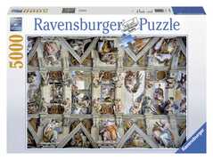 Giocattolo La Cappella Sistina Puzzle 5000 pezzi Ravensburger (17429) Ravensburger