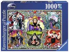 Giocattolo Le cattive Disney Puzzle 1000 pezzi Ravensburger (19252) Ravensburger