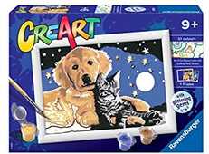 Giocattolo Ravensburger - CreArt Serie E: Cielo stellato, Kit per Dipingere con i Numeri, Ravensburger